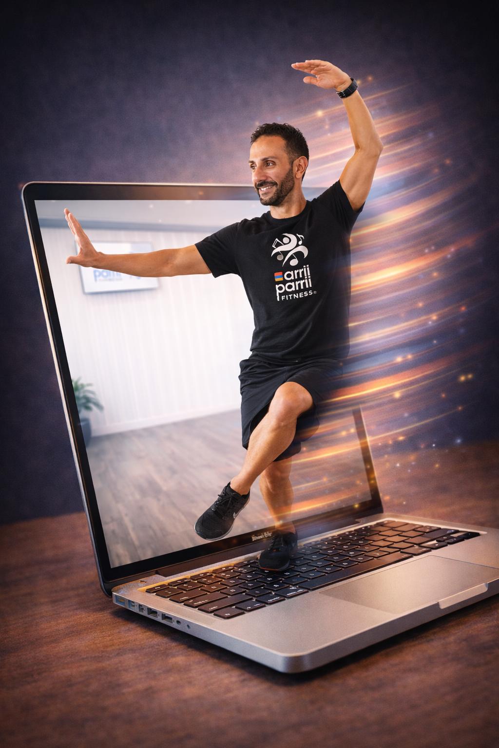 Workout on Laptop