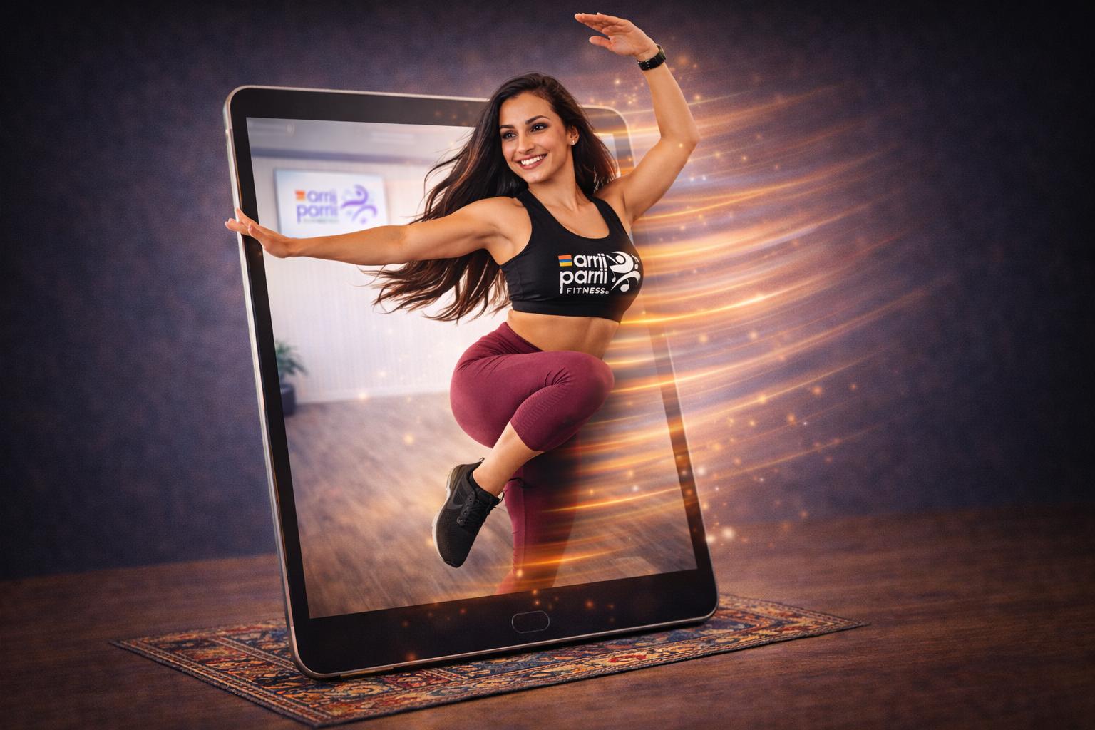 Workout on TV